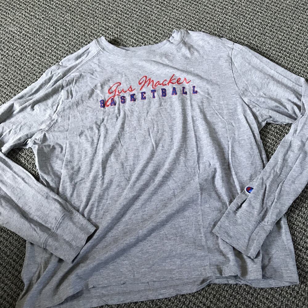 Gus Macker Basketball Youth XL‎ Long Sleeve Tee By Champion